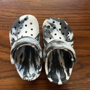 New Kids Marble Crocs